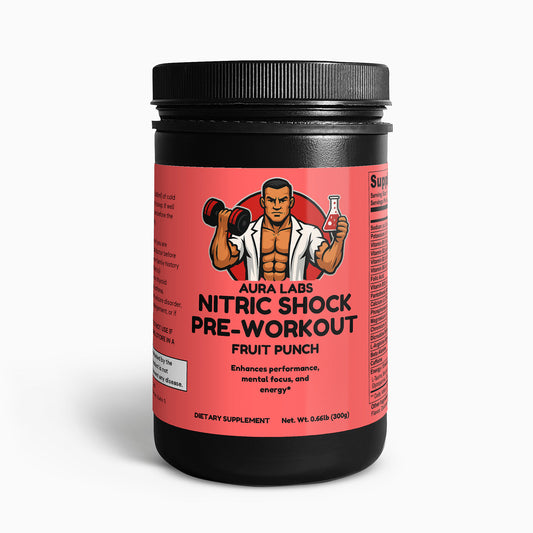Nitric Shock Pre-Workout Powder (Fruit Punch)